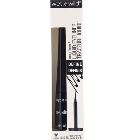 WET N WILD
MEGALINER LIQUID EYELINER
(Dark Brown)