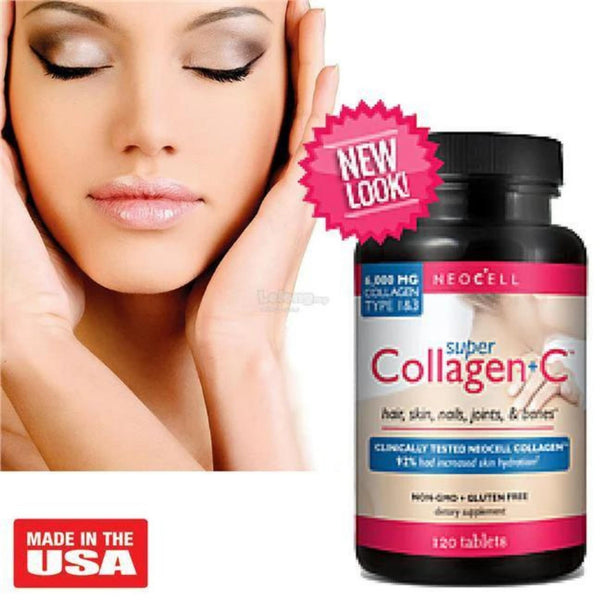 Neocell, Super Collagen + C, Type 1 & 3, 6,000 mg