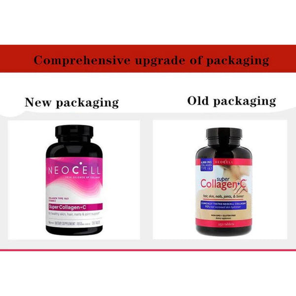 Neocell, Super Collagen + C, Type 1 & 3, 6,000 mg