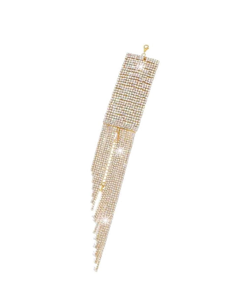 Rhinestone Tassel Decore Bracelet.