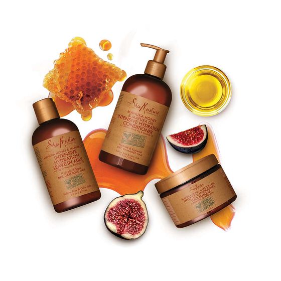 SheaMoisture Manuka Honey & Mafura Oil Intensive Hydration Combination Set - Includes 13 oz. Shampoo, 13 oz. Conditioner & 12 oz. Hair Masque