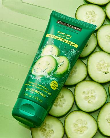 Feeling Beautiful, Renewing Peel-Off Gel Beauty Mask, Cucumber, 6 fl oz (175 ml)