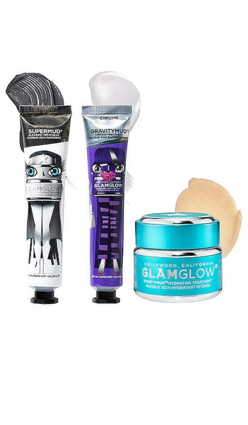 GLAMGLOW Mask Essentials Hydrate Firm and Clear Set 