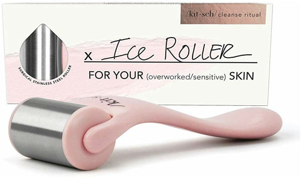 Kitsch Ice Roller, Stainless Steel Facial Roller, Cooling Face Roller