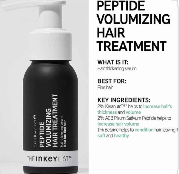 THE INKEY LIST

Peptide Volumizing Hair Treatment( 50ml )