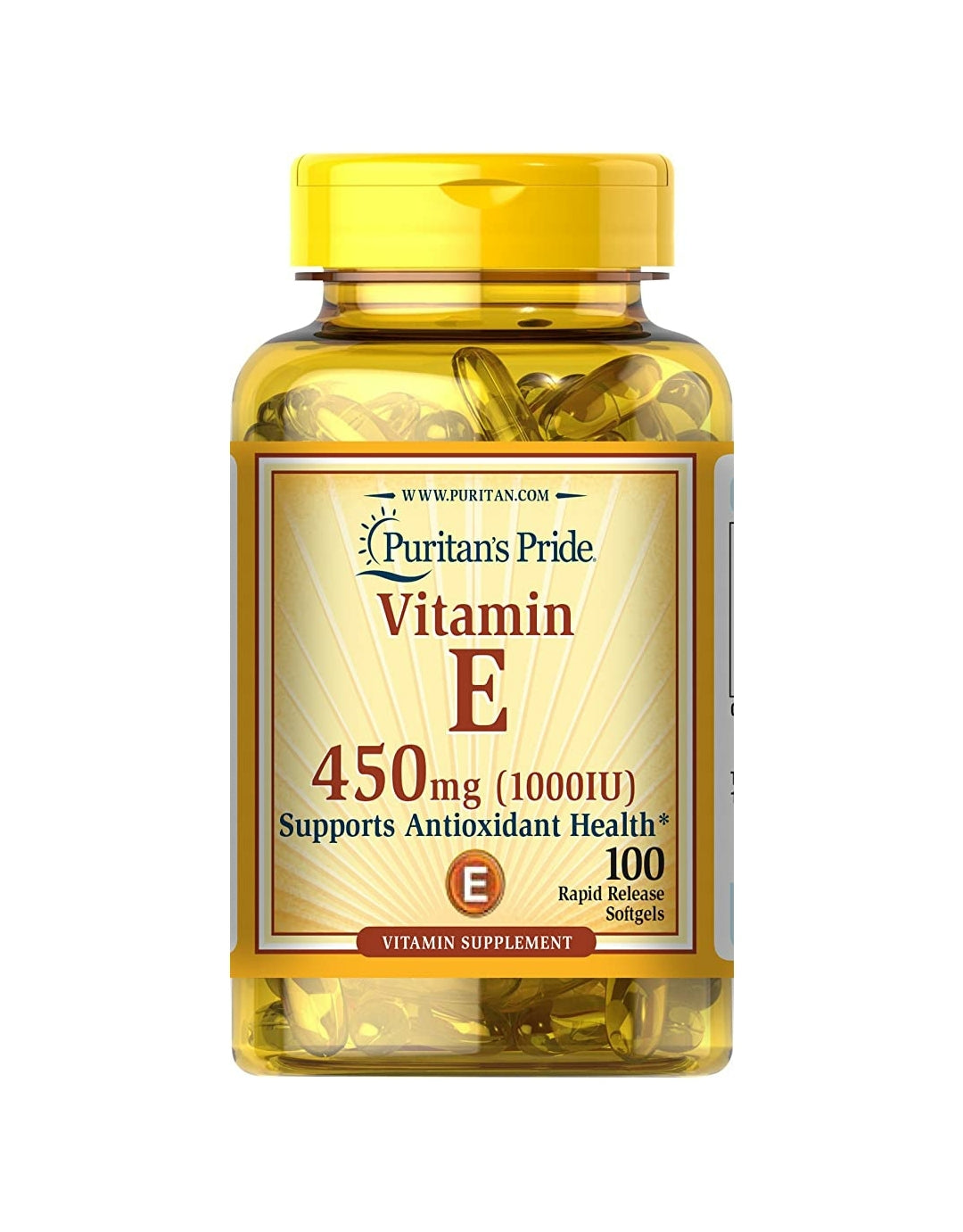 Vitamin E 1000 IU for Immune and Healthy Skin