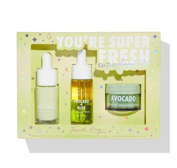 FOURTH RAY® BEAUTY  you're super freshsuperfood kit