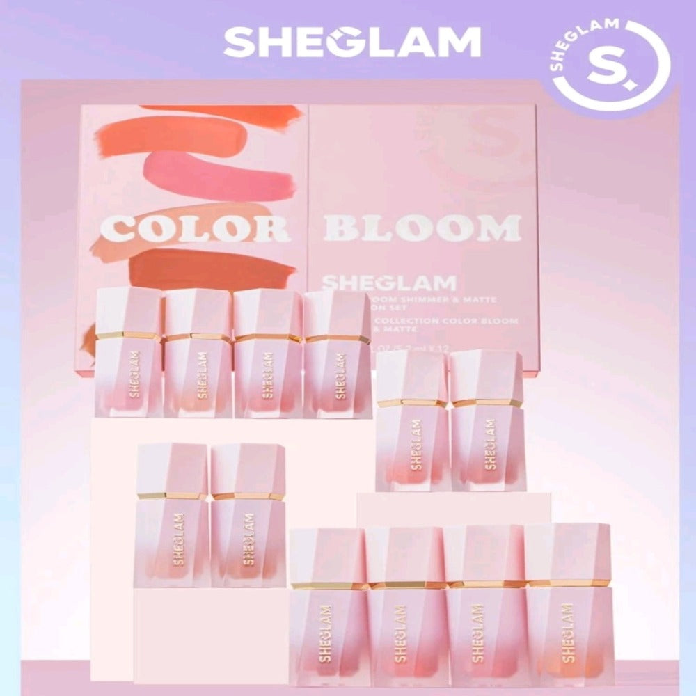 SHEGLAM Color Bloom Shimmer & Matte Collection Set.
