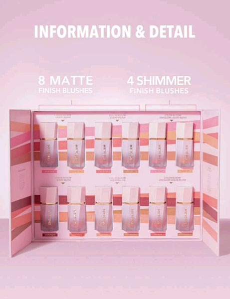 SHEGLAM Color Bloom Shimmer & Matte Collection Set.