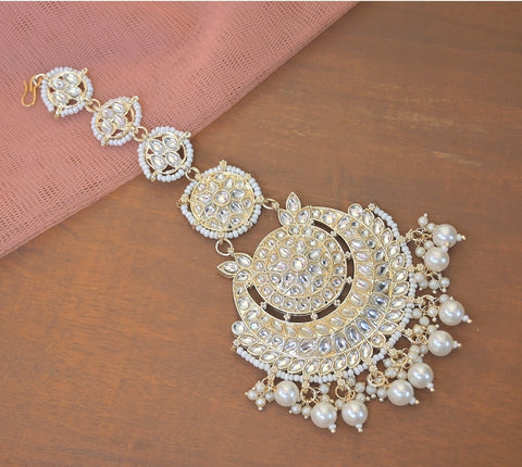 Sheeshphool Oversized Maangtikka.