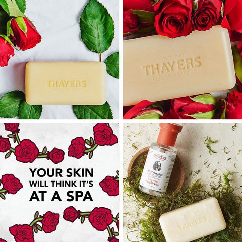 Thayers - Body Bar Soap with Witch Hazel and Aloe Vera Rose Petal