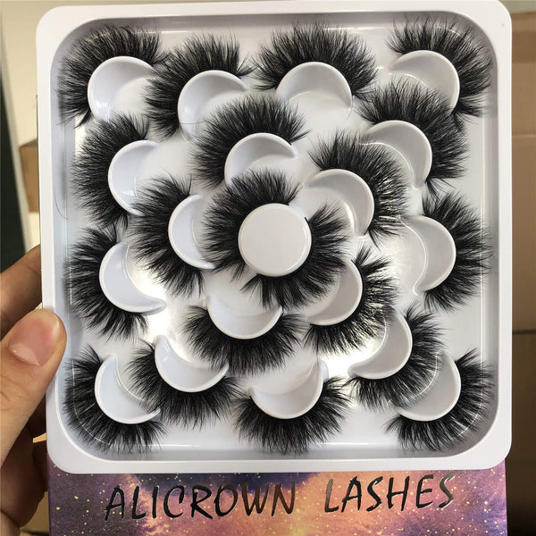ALICROWN Fluffy Mink Lashes,